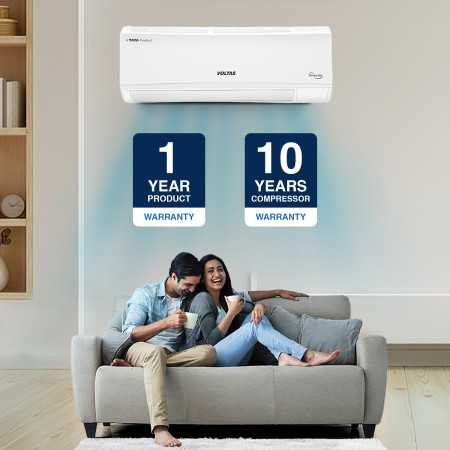 Voltas 1.5 Ton 3 Star Inverter Split AC (Copper, 4-in-1 Adjustable Mode, Anti-dust Filter, 2023 Model, 183V Vectra Prism, White)