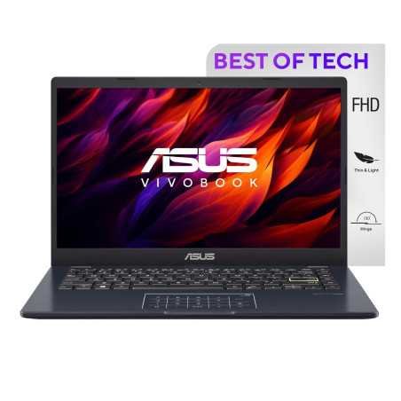 ASUS Vivobook Go 14 (2023), 14" (35.56 cm) FHD (1920 x 1080) 16:9, Intel Celeron N4500, Thin and Light Laptop (8GB RAM/256GB