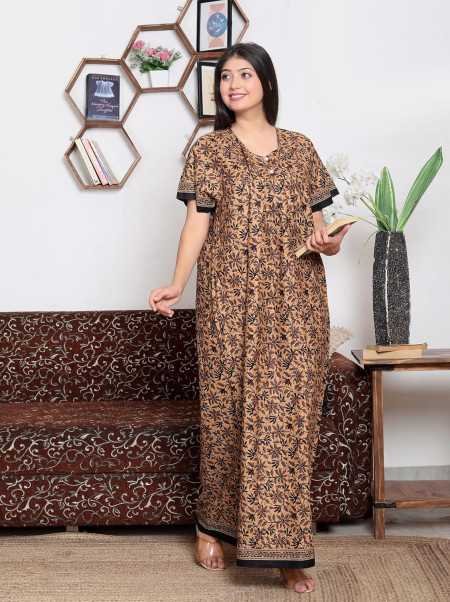 Maya print Women's Pure Cotton Regular Nighty Rajasthani Nighty Rajasthani Gown Jaipuri Nighty Jaipuri Gown Maxi Gown (Pack of 2 Maya print Women's Pure Cotton Regular Nighty Rajasthani Nighty Rajasthani Gown Jaipuri Nighty Jaipuri Gown Maxi Gown (Pack of 2