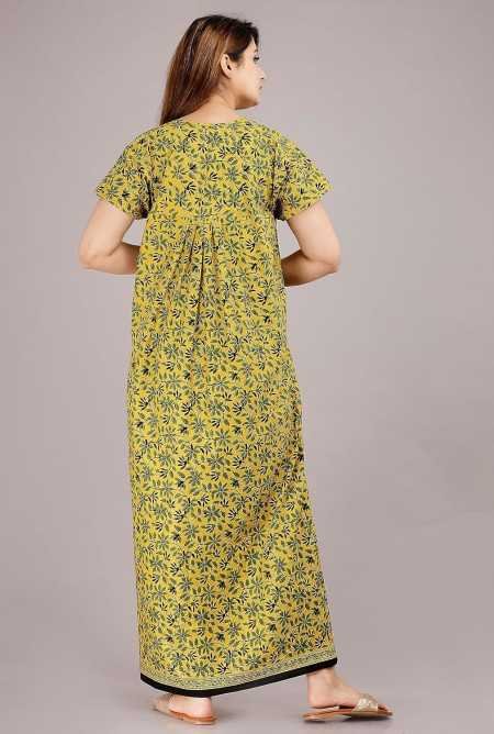 Maya print Women's Pure Cotton Regular Nighty Rajasthani Nighty Rajasthani Gown Jaipuri Nighty Jaipuri Gown Maxi Gown (Pack of 2 Maya print Women's Pure Cotton Regular Nighty Rajasthani Nighty Rajasthani Gown Jaipuri Nighty Jaipuri Gown Maxi Gown (Pack of 2