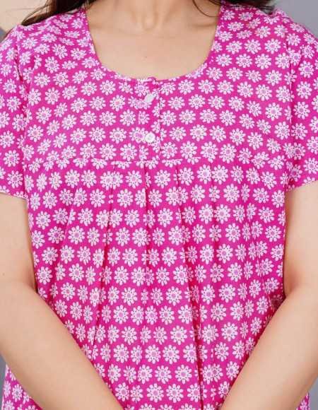 Maya print Women's Pure Cotton Regular Nighty Rajasthani Nighty Rajasthani Gown Jaipuri Nighty Jaipuri Gown Maxi Gown (Pack of 2 Maya print Women's Pure Cotton Regular Nighty Rajasthani Nighty Rajasthani Gown Jaipuri Nighty Jaipuri Gown Maxi Gown (Pack of 2