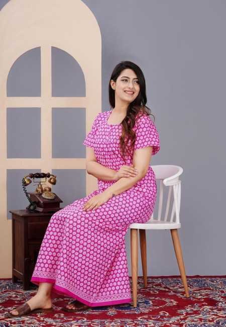 Maya print Women's Pure Cotton Regular Nighty Rajasthani Nighty Rajasthani Gown Jaipuri Nighty Jaipuri Gown Maxi Gown (Pack of 2 Maya print Women's Pure Cotton Regular Nighty Rajasthani Nighty Rajasthani Gown Jaipuri Nighty Jaipuri Gown Maxi Gown (Pack of 2