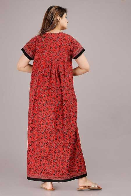 Maya print Women's Pure Cotton Regular Nighty Rajasthani Nighty Rajasthani Gown Jaipuri Nighty Jaipuri Gown Maxi Gown (Pack of 2 Maya print Women's Pure Cotton Regular Nighty Rajasthani Nighty Rajasthani Gown Jaipuri Nighty Jaipuri Gown Maxi Gown (Pack of 2