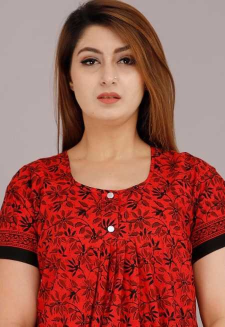 Maya print Women's Pure Cotton Regular Nighty Rajasthani Nighty Rajasthani Gown Jaipuri Nighty Jaipuri Gown Maxi Gown (Pack of 2 Maya print Women's Pure Cotton Regular Nighty Rajasthani Nighty Rajasthani Gown Jaipuri Nighty Jaipuri Gown Maxi Gown (Pack of 2