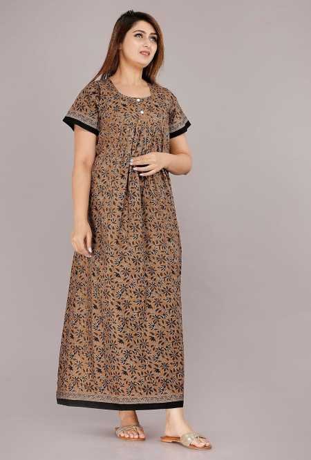 Maya print Women's Pure Cotton Regular Nighty Rajasthani Nighty Rajasthani Gown Jaipuri Nighty Jaipuri Gown Maxi Gown (Pack of 2 Maya print Women's Pure Cotton Regular Nighty Rajasthani Nighty Rajasthani Gown Jaipuri Nighty Jaipuri Gown Maxi Gown (Pack of 2