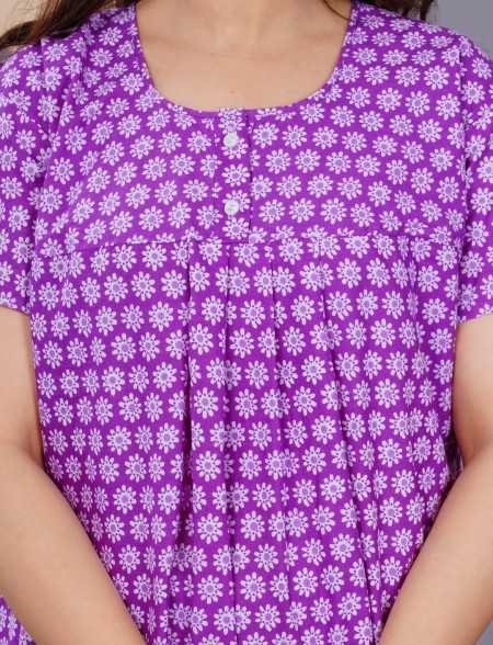 Maya print Women's Pure Cotton Regular Nighty Rajasthani Nighty Rajasthani Gown Jaipuri Nighty Jaipuri Gown Maxi Gown (Pack of 2 Maya print Women's Pure Cotton Regular Nighty Rajasthani Nighty Rajasthani Gown Jaipuri Nighty Jaipuri Gown Maxi Gown (Pack of 2