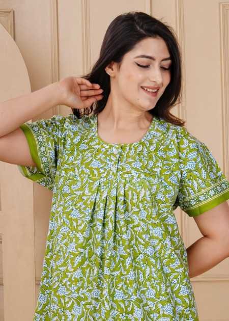 Maya print Women's Pure Cotton Regular Nighty Rajasthani Nighty Rajasthani Gown Jaipuri Nighty Jaipuri Gown Maxi Gown (Pack of 2 Maya print Women's Pure Cotton Regular Nighty Rajasthani Nighty Rajasthani Gown Jaipuri Nighty Jaipuri Gown Maxi Gown (Pack of 2