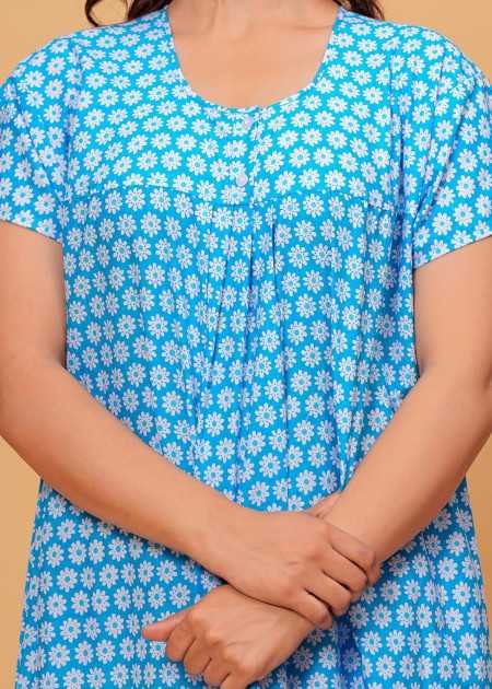 Maya print Women's Pure Cotton Regular Nighty Rajasthani Nighty Rajasthani Gown Jaipuri Nighty Jaipuri Gown Maxi Gown (Pack of 2 Maya print Women's Pure Cotton Regular Nighty Rajasthani Nighty Rajasthani Gown Jaipuri Nighty Jaipuri Gown Maxi Gown (Pack of 2