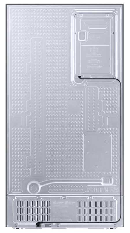 Samsung 653 L, 3 Star, Frost Free, Double Door, Convertible 5-in-1 Digital Inverter, Side By Side AI Enabled Smart Refrigerator