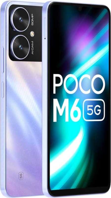 POCO M6 5G (Orion Blue, 6GB RAM, 128GB Storage)