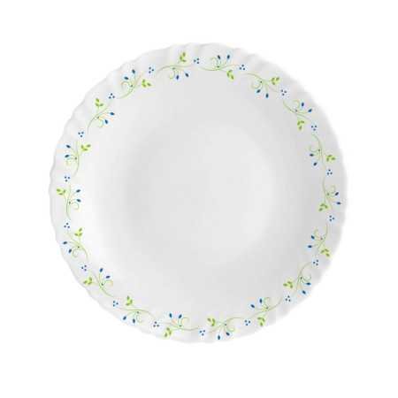 Cello Opalware Dazzle Series Tropical Lagoon Dinner Set, 18 Units | Light-Weight, Daily Use Crockery Set for Dining | White Cello Opalware Dazzle Series Tropical Lagoon Dinner Set, 18 Units | Light-Weight, Daily Use Crockery Set for Dining | White