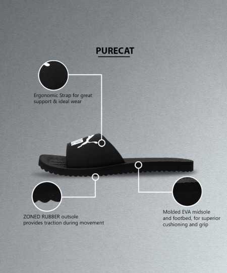 Puma Unisex-Adult Purecat Slide Sandal