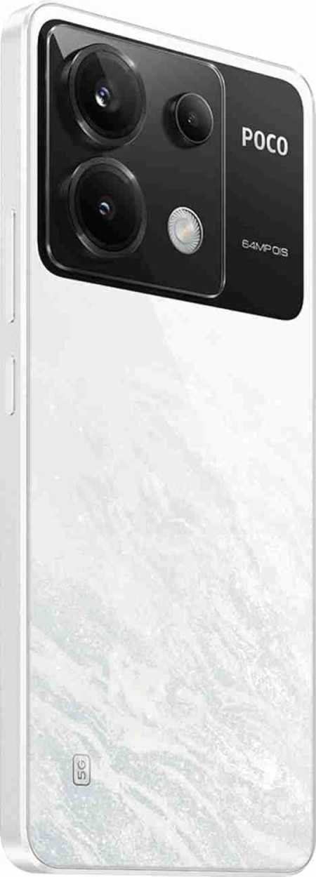 POCO X6 5G (Snowstorm White, 8 GB RAM 256 GB Storage)