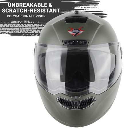 Steelbird SBA-7 7Wings ISI Certified Flip-Up Helmet for Men and Women with Inner Smoke Sun Shield (Medium 580 MM, Dashing Black)