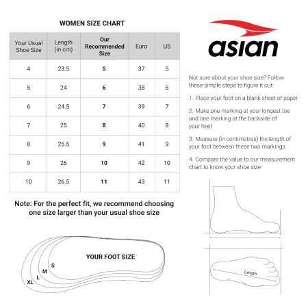 ASIAN Casual Sneaker Shoes for Women | Soft Cushioned Insole || PARADISE-01 Sneakers for Women