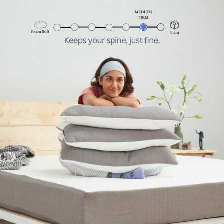 Wakefit Mattress | 10 Years Warranty | ShapeSense Orthopedic Classic Memory Foam Mattress, Mattress Double Bed, 6-Inch Bed