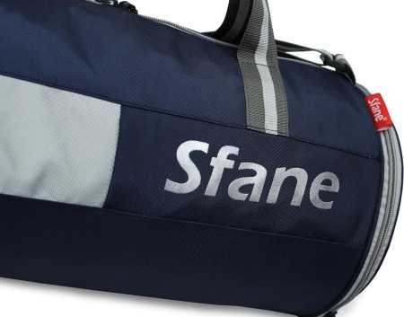 Sfane Polyester 23cms Duffle/Shoulder/Gym Bag for Men & Women with Separate Shoe Compartment (Grey) Sfane Polyester 23cms Duffle/Shoulder/Gym Bag for Men & Women with Separate Shoe Compartment (Grey)