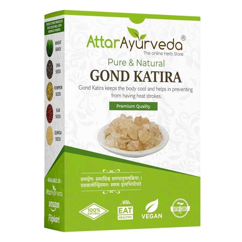Attar Ayurveda Gond Katira Pure (Edible Gum) - 200 grams | Tragacanth Gum | High Cooling Properties Herbal Food | Super Food | Attar Ayurveda Gond Katira Pure (Edible Gum) - 200 grams | Tragacanth Gum | High Cooling Properties Herbal Food | Super Food |