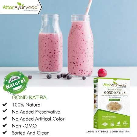 Attar Ayurveda Gond Katira Pure (Edible Gum) - 200 grams | Tragacanth Gum | High Cooling Properties Herbal Food | Super Food | Attar Ayurveda Gond Katira Pure (Edible Gum) - 200 grams | Tragacanth Gum | High Cooling Properties Herbal Food | Super Food |