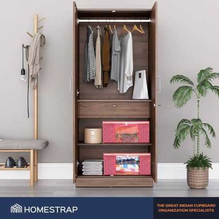 Homestrap Set of 6 Non-Woven Printed Saree Cover/Cloth Storage/Wardrobe Organizer For Clothes with Transparent Window Homestrap Set of 6 Non-Woven Printed Saree Cover/Cloth Storage/Wardrobe Organizer For Clothes with Transparent Window