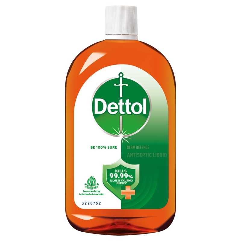 Dettol Antiseptic Liquid for First Aid , Surface Disinfection and Personal Hygiene , 1 Litre Dettol Antiseptic Liquid for First Aid , Surface Disinfection and Personal Hygiene , 1 Litre