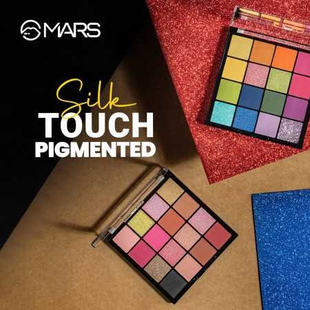 MARS 12 Shades Dance of Joy Eyeshadow Palette | Highly Pigmented and Blendable | Multicolor | Matte and Shimmer Finish (13.2g)