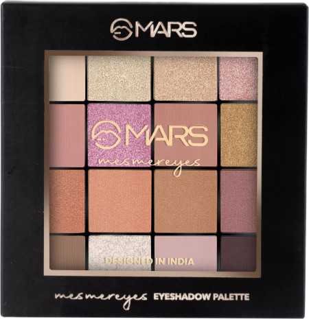 MARS 12 Shades Dance of Joy Eyeshadow Palette | Highly Pigmented and Blendable | Multicolor | Matte and Shimmer Finish (13.2g)