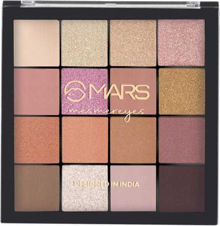 MARS 12 Shades Dance of Joy Eyeshadow Palette | Highly Pigmented and Blendable | Multicolor | Matte and Shimmer Finish (13.2g)
