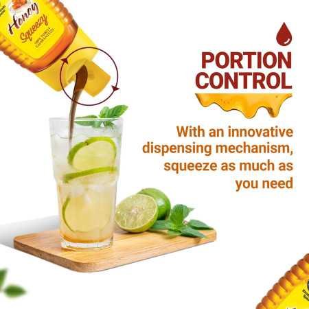 Dabur Honey Squeezy Pack 800g (400gx2, Pack of 2) | 100% Pure | World's No.1 Honey Brand with No Sugar Adulteration Dabur Honey Squeezy Pack 800g (400gx2, Pack of 2) | 100% Pure | World's No.1 Honey Brand with No Sugar Adulteration