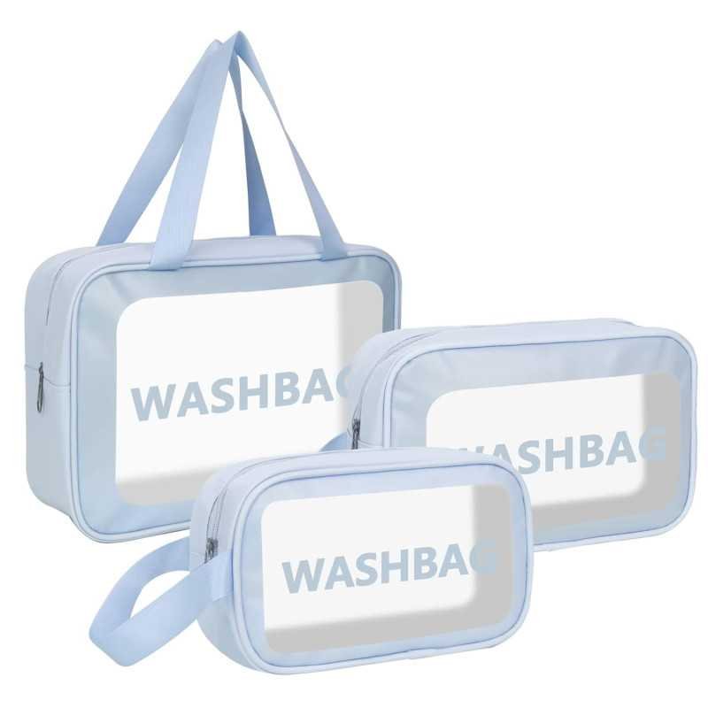 Xelvix Makeup Pouch Travel Toiletries Organizer Cosmetic Bags Portable Organizer Case Carry Pouch for Women Bathroom Set of 3 Xelvix Makeup Pouch Travel Toiletries Organizer Cosmetic Bags Portable Organizer Case Carry Pouch for Women Bathroom Set of 3