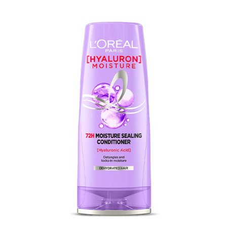 L'Oreal Paris Moisture Sealing Conditioner, With Hyaluronic Acid, For Dry & Dehydrated Hair, Adds Shine & Bounce, Hyaluron
