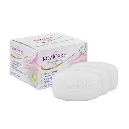 Kozicare Kojic Acid Soap & Glutathione Soap | Whitening Soap | Body Tan Removal Soap | Bath Soap for Men & Women | Remove Dark