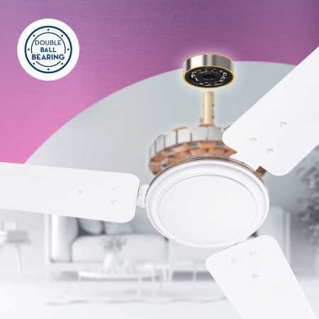 Crompton SUREBREEZE SEA SAPPHIRA 1200 mm Ceiling Fan for Home | BEE Star Rated Energy Efficient Fan | Superior Air Delivery |