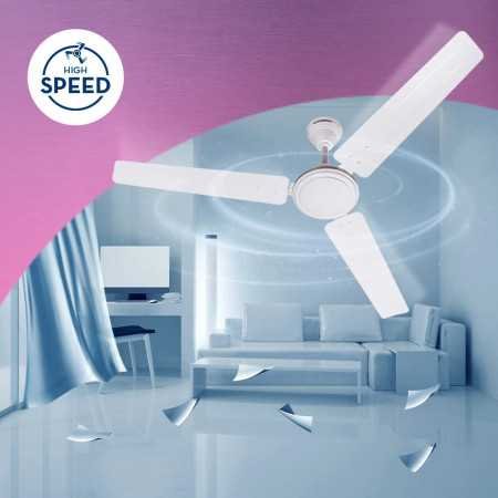 Crompton SUREBREEZE SEA SAPPHIRA 1200 mm Ceiling Fan for Home | BEE Star Rated Energy Efficient Fan | Superior Air Delivery |