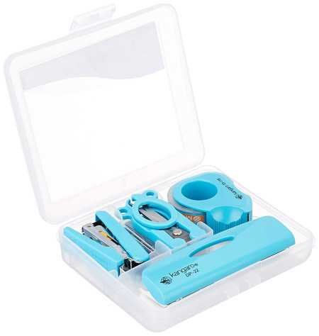 Kangaro Desk Essentials DE-Mini 10 Multipurpose Combo Pack | Stationery Combo Gift Set | Color May Vary, Pack of 1 Kangaro Desk Essentials DE-Mini 10 Multipurpose Combo Pack | Stationery Combo Gift Set | Color May Vary, Pack of 1