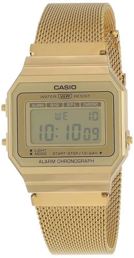 Casio Vintage Series Digital Rose Gold Dial Women's Watch-B640WC-5ADF