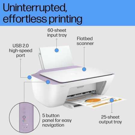 HP Deskjet 2331 Colour Printer, Scanner and Copier for Home/Small Office, Compact Size, Reliable, Easy Set-Up Through HP Smart