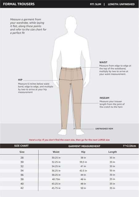 Amazon Brand - Symbol Men's Stretchable Formal Pants | Trousers (Slim Fit) Amazon Brand - Symbol Men's Stretchable Formal Pants | Trousers (Slim Fit)