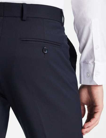 Amazon Brand - Symbol Men's Stretchable Formal Pants | Trousers (Slim Fit) Amazon Brand - Symbol Men's Stretchable Formal Pants | Trousers (Slim Fit)