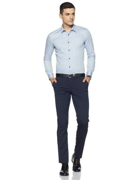 Amazon Brand - Symbol Men's Stretchable Formal Pants | Trousers (Slim Fit) Amazon Brand - Symbol Men's Stretchable Formal Pants | Trousers (Slim Fit)