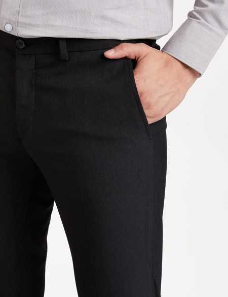 Amazon Brand - Symbol Men's Stretchable Formal Pants | Trousers (Slim Fit) Amazon Brand - Symbol Men's Stretchable Formal Pants | Trousers (Slim Fit)