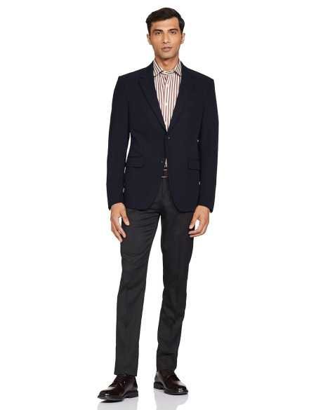 Amazon Brand - Symbol Men's Stretchable Formal Pants | Trousers (Slim Fit) Amazon Brand - Symbol Men's Stretchable Formal Pants | Trousers (Slim Fit)