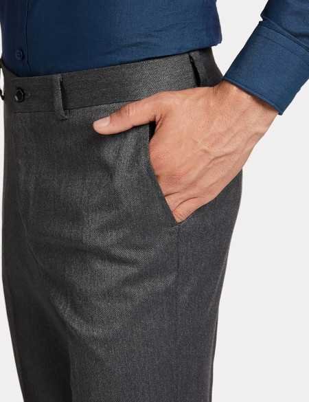Amazon Brand - Symbol Men's Stretchable Formal Pants | Trousers (Slim Fit) Amazon Brand - Symbol Men's Stretchable Formal Pants | Trousers (Slim Fit)