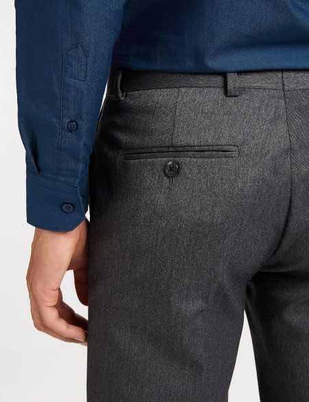 Amazon Brand - Symbol Men's Stretchable Formal Pants | Trousers (Slim Fit) Amazon Brand - Symbol Men's Stretchable Formal Pants | Trousers (Slim Fit)