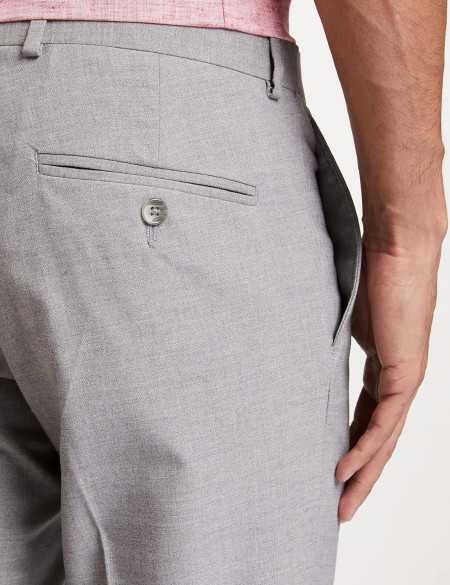 Amazon Brand - Symbol Men's Stretchable Formal Pants | Trousers (Slim Fit) Amazon Brand - Symbol Men's Stretchable Formal Pants | Trousers (Slim Fit)