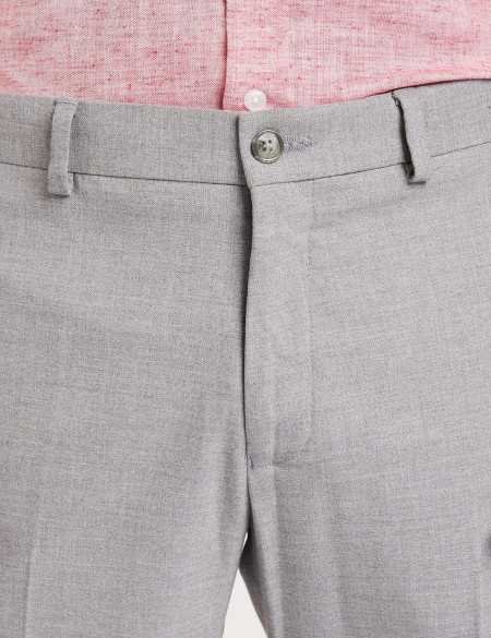 Amazon Brand - Symbol Men's Stretchable Formal Pants | Trousers (Slim Fit) Amazon Brand - Symbol Men's Stretchable Formal Pants | Trousers (Slim Fit)