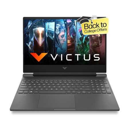 HP Victus Gaming Laptop, AMD Ryzen 5 5600H, 4GB RTX 3050 GPU, 15.6-inch (39.6 cm) FHD IPS 144Hz, 8GB DDR4, 512GB SSD, Backlit