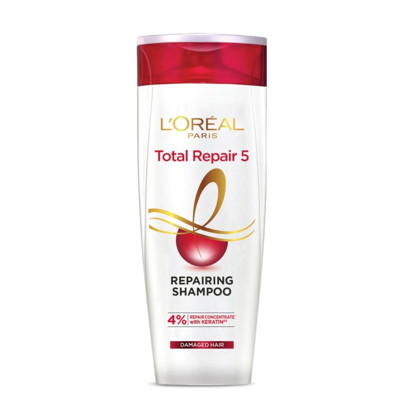 L'Oreal Paris Shampoo, For Damaged and Weak Hair, With Pro-Keratin + Ceramide, Total Repair 5, 340ml L'Oreal Paris Shampoo, For Damaged and Weak Hair, With Pro-Keratin + Ceramide, Total Repair 5, 340ml
