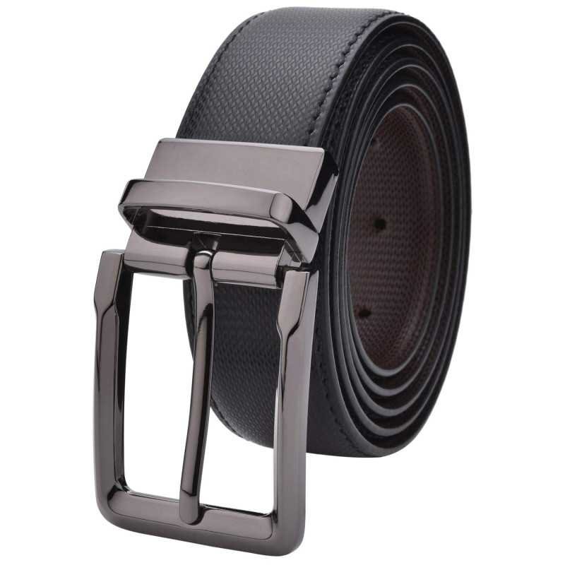 Labnoft Men's Reversible PU Leather Belt Labnoft Men's Reversible PU Leather Belt