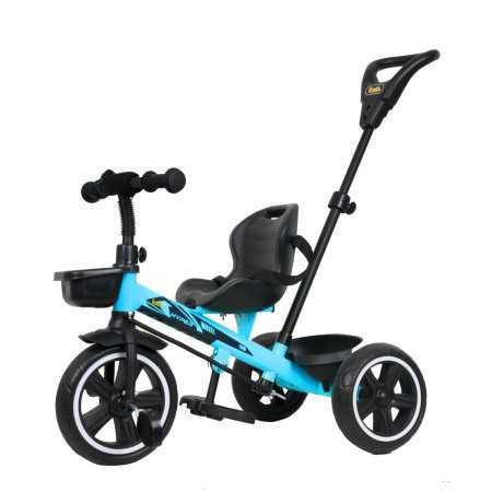 Luusa TFT RX-500 Plug N Play Trike/Baby Tricycle with Parental Control, Seat and seat Belt for Boys/Girls / Carrying Capacity